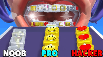 NOOB vs PRO vs HACKER in Braces Rush