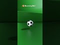 Bouncy soccer ball bouncing ball with blender  3d soccer ball blender 3d animation 