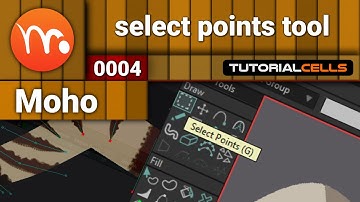 0004. Select points tool in moho
