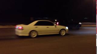 toyota mark2 280hp vs subaru forester 320hp