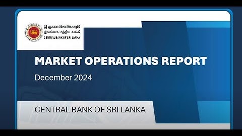 Market Operations Report - December 2024