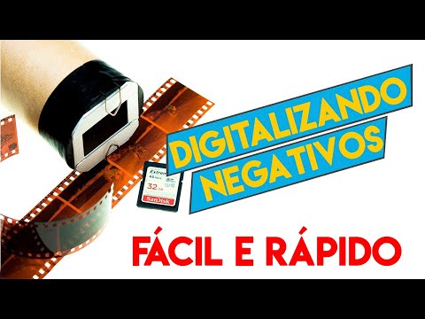 Vídeo: Posso digitalizar negativos de fotos?