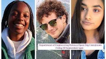 Engineering Science Ambassador Livestream