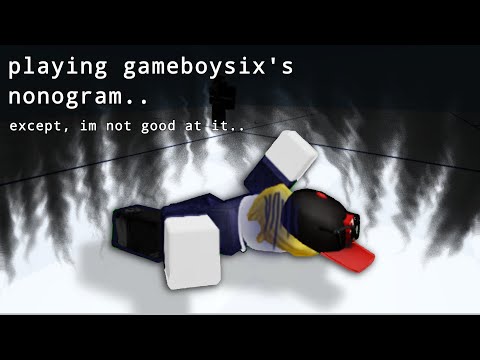 Playing gameboysix's nonogram!.. except i suck at it..