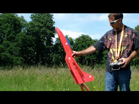 Swiss RC Jet Self builded by Martin Zürich/Allmend Summer 2015