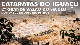 Thumbnail for Cataratas do Iguaçu ultrapassam 24 milhões de litros por segundo na segunda maior cheia do século!