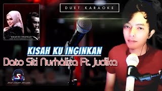 Dato Siti Nurhaliza Ft Judika - Kisah Ku Inginkan Karaoke Duet Male voice (male part only karaoke