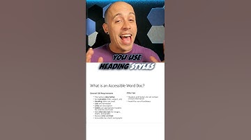 Section 508 Rules for #microsoftword Documents #accessibility #accessibilitymatters