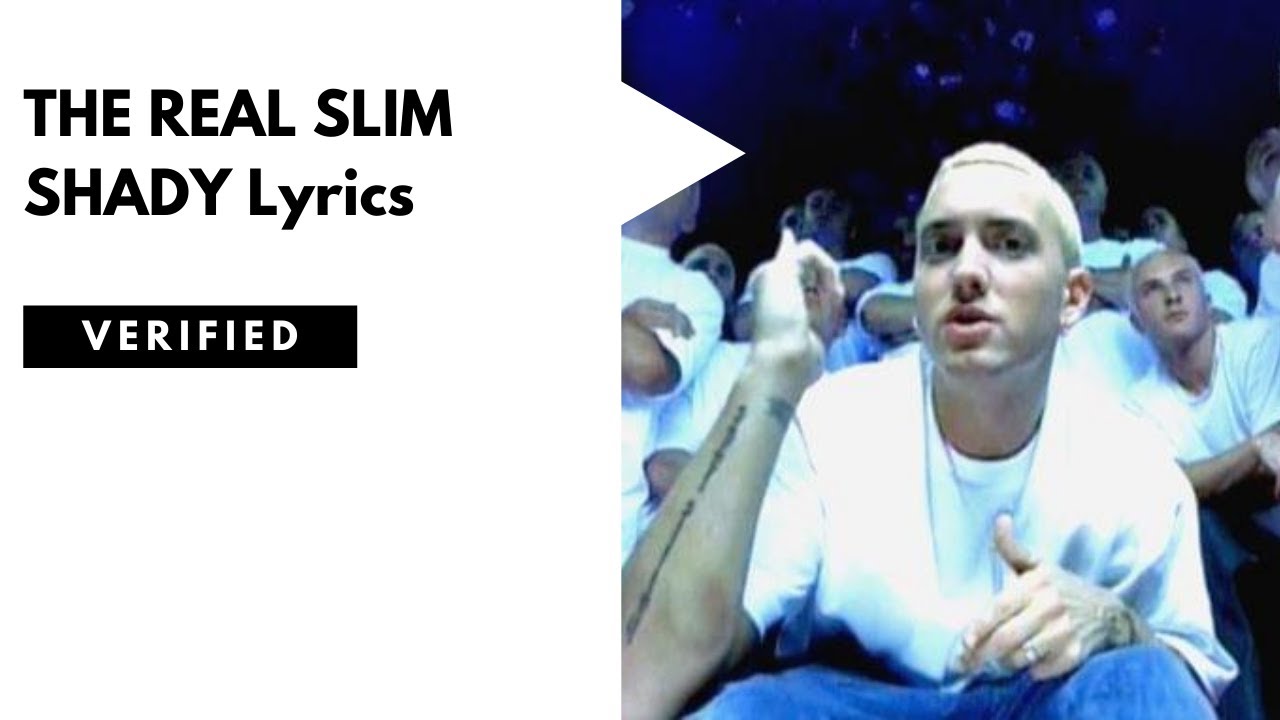 Eminem slim shady текст. Слим Шейди текст. The real Slim Shady Lyrics. Зе рил слим Шейди текст. Май нейм из слим Шейди текст.