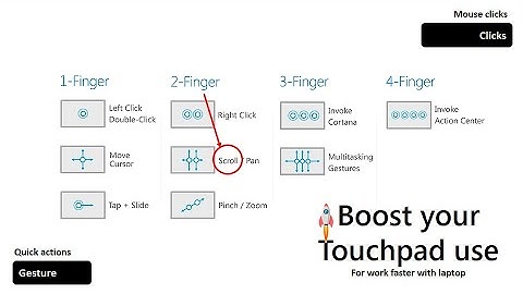 Windows 10 touchpad gestures | Enable disable touchpad | Touchpad setting in windows 10 😇