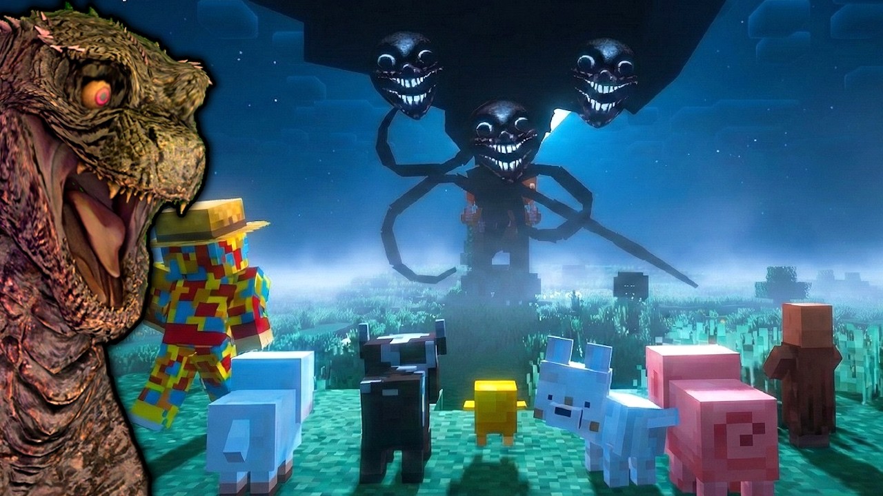 Жизнь моба в Minecraft — это БЕЗУМИЕ!