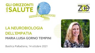 MARIA LUISA GORNO TEMPINI - LA NEUROBIOLOGIA DELL’EMPATIA