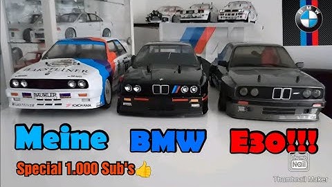 RC 1:10 Tamiya & MST BMW E30 M3 (AC Schnitzer)