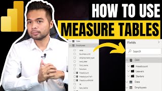 use measure tables and subfolders to stay organised! // beginners guide to power bi in 2021