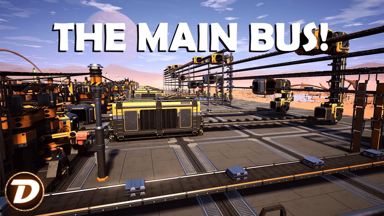 HERE WE GO AGAIN! THE MAIN BUS BUILD 101! Satisfactory Update 4 | Dgray - YouTube here-we-go-again-the-main-bus-build-101-satisfactory-update-4-dgray-youtube