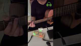 Primeiro Teste No Cube Baby Ac Com O Violão Tagima Olive Grace