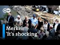 German Chancellor Merkel visits flood-ravaged region | DW News