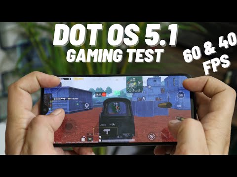 Oneplus 6T DOT OS 5.1 Custom ROM Gaming test w/60 & 40 FPS,Heating & Battery drain!