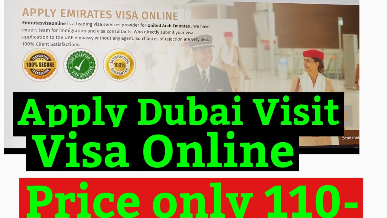 visit visa online dubai