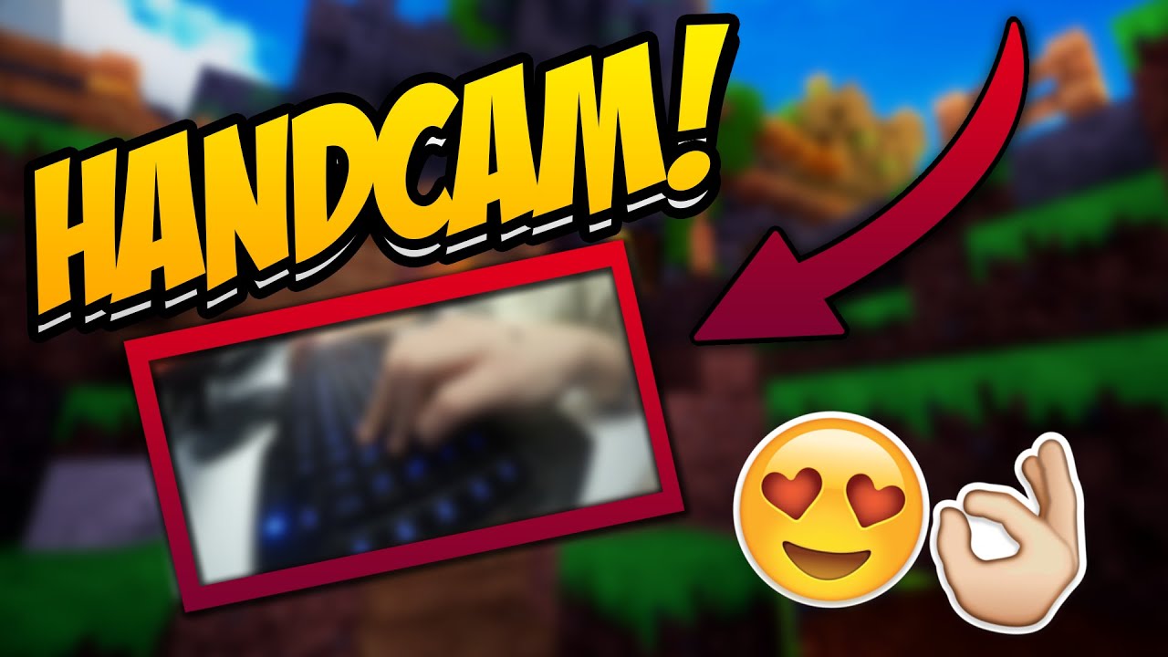 HANDCAM! SO SPIELE ICH MINECRAFT - YouTube