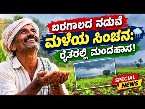 Special News | Rain Updates | Farmers Happy | ಬರದ ನಡುವೆ ಸಾಧಾರಣ ಮಳೆ ಮುನ್ಸೂಚನೆ