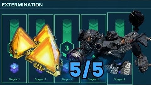 WAR ROBOTS| Extermination Mode, Hard 😮 #warrobots #wrpartner 