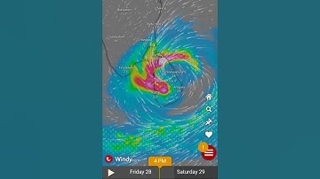 Location of CYCLONE DITWAH -Wind, Rain, Wave Map & Satellite View on 28th Nov @4.00pm IST -Windy.com
