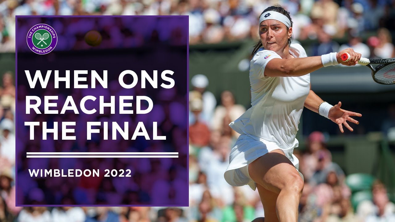 The Moment Ons Jabeur Reached Wimbledon Final Wimbledon 2022