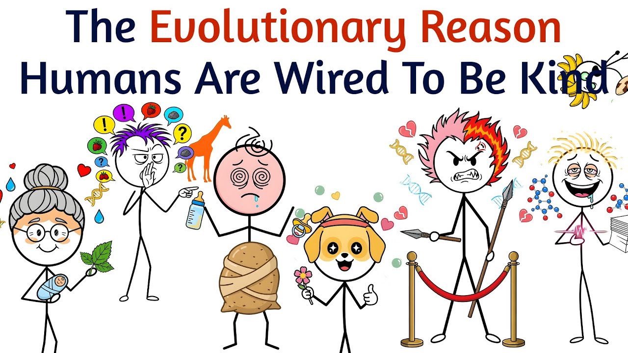Эволюционная причина, по которой люди запрограммированы на доброту.