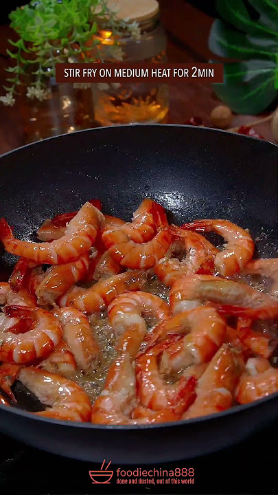 EASY & QUICK BRAISED SHRIMPS RECIPE #recipe #cooking #chinesefood #shrimp #seafood