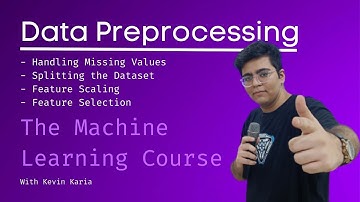 1.3 Data Preprocessing | The Machine Learning Course | Kevin Karia #coding #python #crashcourse