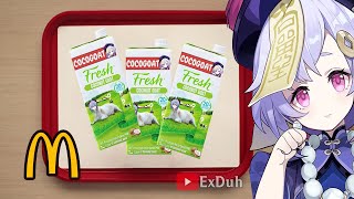 Genshin Impact Character Special Foods but it's Mcdonald's Part 1 | Genshin Impact x McDonald's