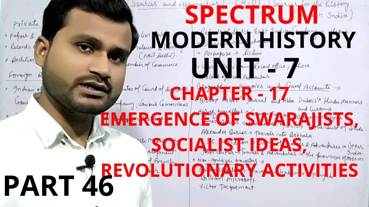 Spectrum Modern History Chapter 17 Modern Indian History YouTube