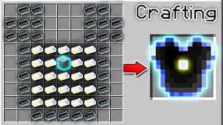 CRAFTING THE STRONGEST ARMOR IN MINECRAFT | Minecraft Mods (Bigger Crafting Table)