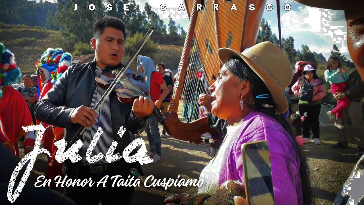 Julia Cantando en la Fiesta De Palcas en Honor a Taita Cuspiano (2022)