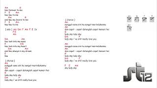 Kunci Gitar U0026 Lirik Lagu  St12  Lady Sky