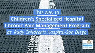 Chronic Pain Management Program at Rady Children's