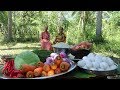 Nasi Goreng ❤ Cooking Nasi Goreng in my Village by Grandma & Mom