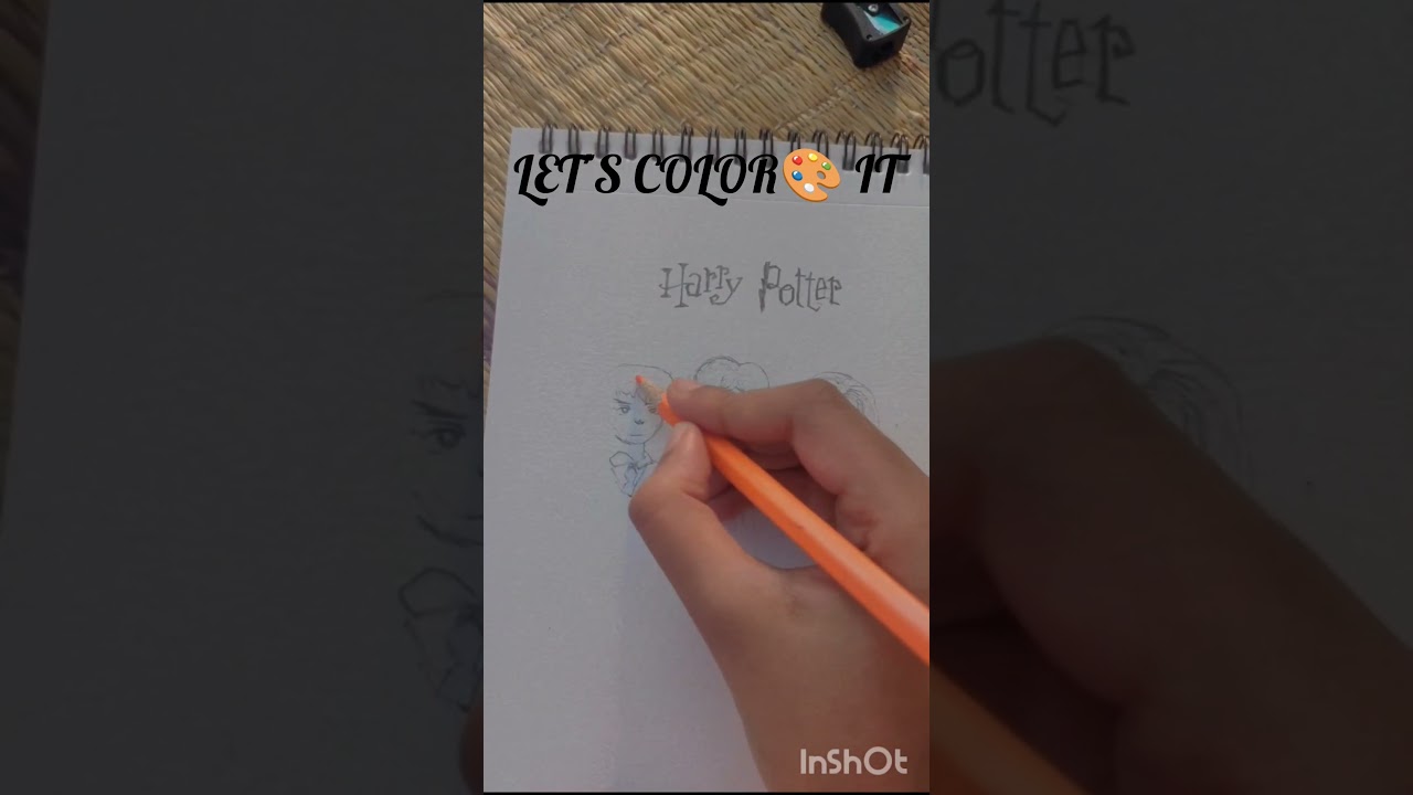 let's draw harry Potter👦⚡📙🧙‍♂️
