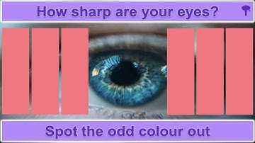 How Sharp Are Your Eyes? Not Everyone Can Spot The Different Colour | Eye Test - 1