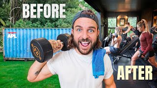 Thumbnail for I transformed an old shipping container into a premium home gym!