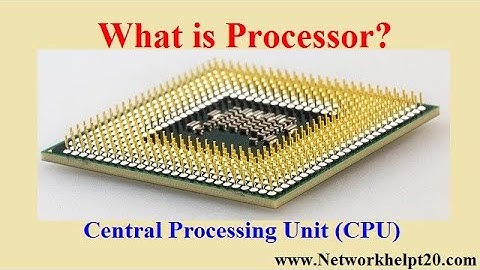 What is CPU? full Explanation | Parts of CPU:-- CU & ALU | computer basics | Network Help