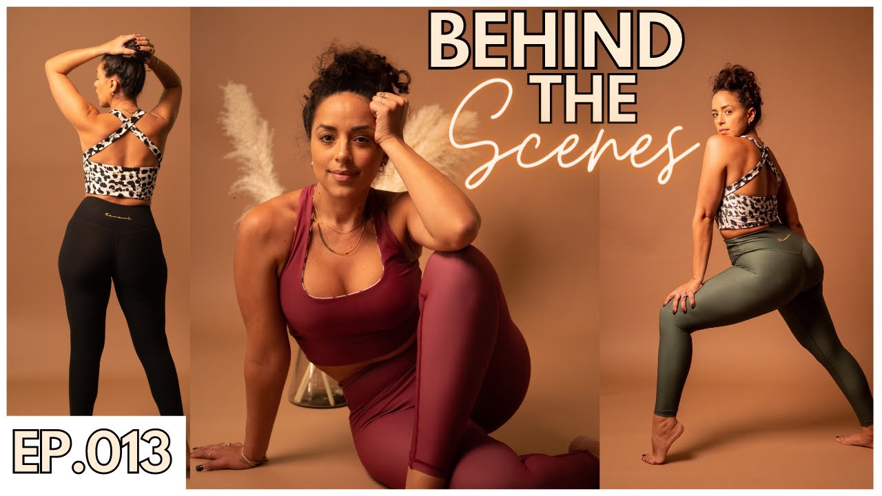 How To Take Product Photography At Home Activewear Photoshoot BTS 