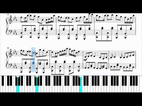 YOASOBI Yoru Ni Kakeru 夜に駆ける Piano Cover With Free Sheet Music