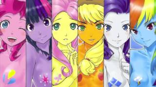 Video thumbnail of "Nightcore - We're the Equestria Girls [Extended] (My Little Pony/Mlp - FiM)"