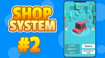 Shop/Upgrade System Part 2 | Unity Tutorial