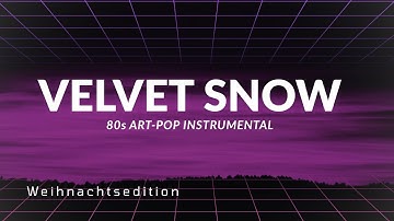 Instrumental 80s art-pop with a winter glow—e-piano, chorus guitar, soft drum machine.