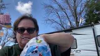 Momma Nevin Knits Episode #18. Camping and Knitting