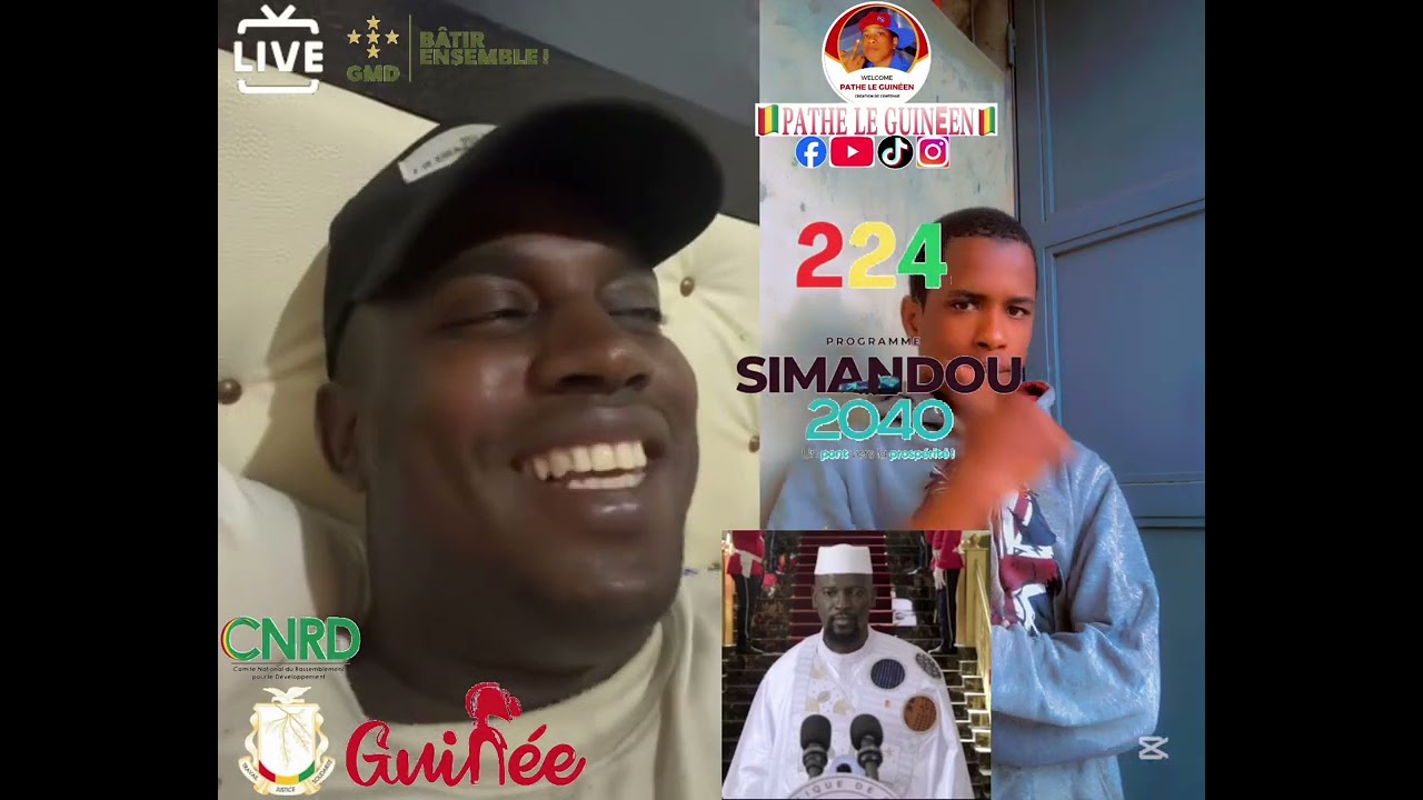 Discours de président Mamady Dounbouya #paikoun_sare #pathe_le_guineen  #general_mamady_dounbouya 