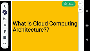 Cloud computing Architecture|| Cloud computing